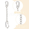 304 Stainless Steel Cable 
Chain Dog Collar Safety Clips DIY-AB00026-3