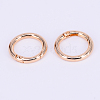 Zinc Alloy Spring Gate Rings PALLOY-WH0071-01B-LG-1