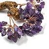 Natural Amethyst Chips Money Tree Decorations DJEW-P018-01D-2