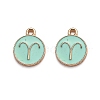 Alloy Enamel Pendants ENAM-S124-01A-15A-1