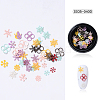 Christmas Theme Paper Nail Decals Art Patch MRMJ-S035-040D-1