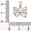 Brass Micro Pave Cubic Zirconia Charms KK-S049-17P-3