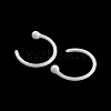 Hypoallergenic Bioceramics Zirconia Ceramic Hoop Nose Rings AJEW-Z014-01C-2