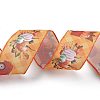 10M Thanksgiving Day Theme Wired Linen Ribbon OCOR-G013-02C-3