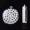 Transparent Acrylic Pendants TACR-R146-005-3