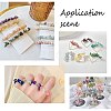 144G 8 Style Natural & Synthetic Gemstone Beads G-NB0002-62-7