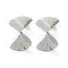 Non-Tarnish 304 Stainless Steel Stud Earrings EJEW-K281-14P-2