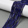 Natural Lapis Lazuli Beads Strands G-U013-A01-01-1