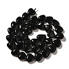 Natural Black Obsidian Beads Strands G-R190-10mm-66-3