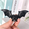 Natural Obsidian Carved Bat Figurines PW-WG8A6A6-01-3