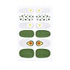 Avocados & Strawberries & Flowers Full Cover Nail Art Stickers MRMJ-T109-WSZ479-1