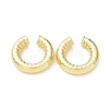 Rack Plating Brass Cuff Earrings for Women EJEW-G352-09G-1