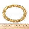 304 Stainless Steel Stretch Bangles for Women BJEW-P315-02E-G-5