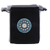 Runes Velvet Jewelry Storage Drawstring Pouches PW-WG59030-11-1