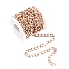 5M Aluminium Twisted Curb Chains CHA-YW0001-08RG-1