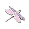 304 Stainless Steel Enamel Charms STAS-L022-488C-P-3