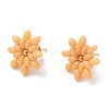 Flower Stud Earrings EJEW-JE04392-04-1