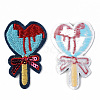Computerized Embroidery Cloth Iron on/Sew on Patches X-DIY-S040-098-2