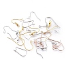 Mixed Materials Earring Hooks KK-XCP0001-18-1