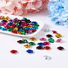 Fashewelry 300pcs 10 colors Aluminum Cabochons MRMJ-FW0001-02-26