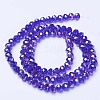 Electroplate Glass Beads Strands LS-EGLA-A034-T10mm-B15-2