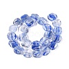 Handmade Lampwork Beads Strands LA-N046-01D-2