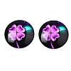 Glass Cabochons GGLA-WHC0001-05-4