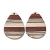 Wenge Wood & Sandalwood & White Ash Pendants WOOD-F013-06-2