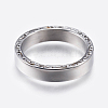 304 Stainless Steel Rings RJEW-G092-17-2