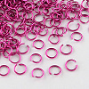 Aluminum Wire Open Jump Rings ALUM-R005-1.0x8-05-1