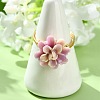 Synthetic Shell Dyed Finger Rings RJEW-JR01057-6