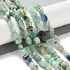 Natural Chrysocolla and Lapis Lazuli Beads Strands G-P497-01C-23-2