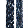 Electroplate Glass Beads Strands EGLA-A044-P4mm-A16-2