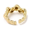 Brass Open Cuff Rings RJEW-Q778-29G-3