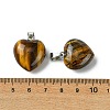 Natural Tiger Eye Pendants G-F820-10A-31-3
