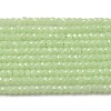 Synthetic Luminous Stone Beads Strands G-C086-01A-08-1