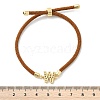 Adjustable Nylon Cord Bracelets BJEW-C096-01G-23-5