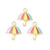 Alloy Enamel Pendants ENAM-G212-13G-05-3