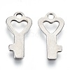 201 Stainless Steel Charms STAS-R118-03-3