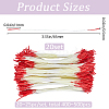 Rope with Plaster Artificial Fzlower Core for Hairpin Accessories DIY-WH20010-10A-2