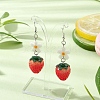 Resin Dangle Earrings EJEW-JE06308-2