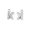 304 Stainless Steel Charms STAS-N095-137K-2