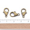 Antique Bronze Alloy Lobster Claw Clasps X-E105-NFAB-5
