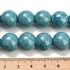 Baking Paint Glass Beads Strands GL-CBA8F4B-02H-4