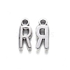 Tibetan Style Alloy Pendants TIBE-S108-108R-AS-RS-2