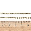 304 Stainless Steel Cable Chain Necklace Making STAS-P045-01G-A-4
