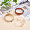 3Pcs 3 Colors Acrylic Bangles BJEW-UN0001-72C-2