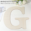 Letter Unfinished MDF Sheets WOOD-WH20012-008G-7