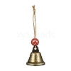 Christmas Iron Bell Hanging Ornaments HJEW-JM02443-1