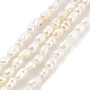 Natural Keshi Pearl Cultured Freshwater Pearl Beads Strands PEAR-P062-21-1